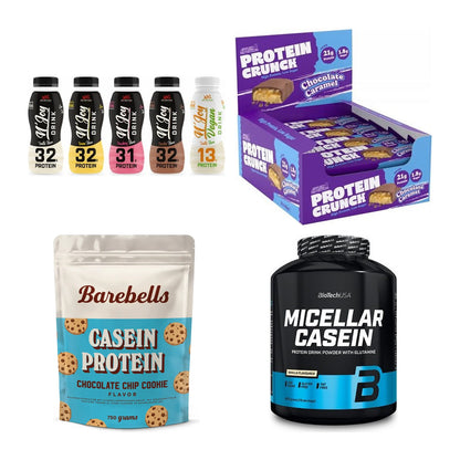 Schokolade Sorten-Großset: XXL Nutrition + Applied Protei + 2 weitere – alle enthaltenen Artikel