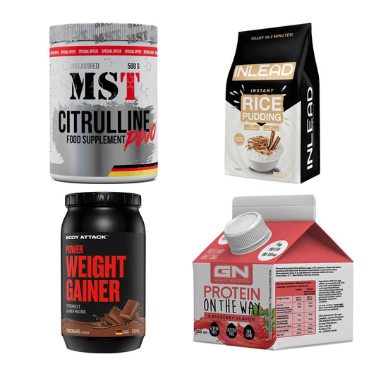Neutral Sorten-Großset: MST Citrulline + INLEAD Instant + 2 weitere – alle enthaltenen Artikel