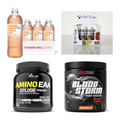 Pfirsich Sorten-Großset: Vitamin Well + NNT Extreme + 2 weitere – alle enthaltenen Artikel