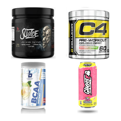 Zitrone Sorten-Großset: #GYMJUICE + Cellucor C4 + 2 weitere – alle enthaltenen Artikel