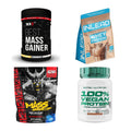 Vanille Sorten-Großset: MST Best Mass + INLEAD Whey + 2 weitere – alle enthaltenen Artikel