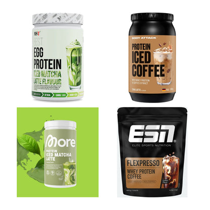 Kaffee Sorten-Großset: MST EGG Protein + Body Attack + 2 weitere – alle enthaltenen Artikel