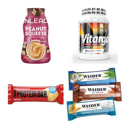 Kokos Sorten-Großset: INLEAD Peanut + FA Vitarade + 2 weitere – alle enthaltenen Artikel