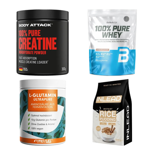 Neutral Sorten-Großset: Body Attack + BioTech 100% + 2 weitere – alle enthaltenen Artikel