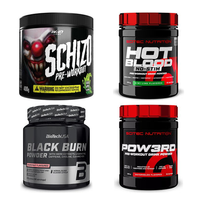 Wassermelone Sorten-Großset: AK47 Labs + Scitec Hot + 2 weitere – alle enthaltenen Artikel
