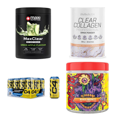 Apfel Sorten-Großset: MaxiNutrition + BioTech Clear + 2 weitere – alle enthaltenen Artikel
