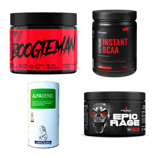 Zitrone Sorten-Großset: Trec Nutrition + Body Attack + 2 weitere – alle enthaltenen Artikel