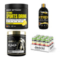 Zitrone Sorten-Großset: Body Attack + BioTech Liquid + 2 weitere – alle enthaltenen Artikel