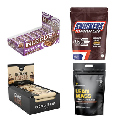 Schokolade Sorten-Großset: INLEAD Wafer + Snickers + 2 weitere – alle enthaltenen Artikel