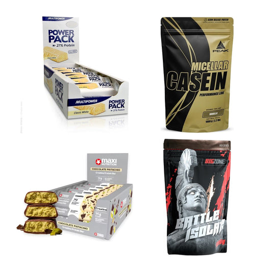 Schokolade Sorten-Großset: Multipower + Peak Micellar + 2 weitere – alle enthaltenen Artikel