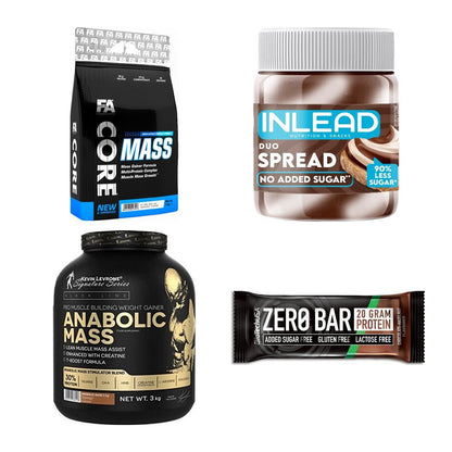 Schokolade Sorten-Großset: FA Nutrition + INLEAD Spread + 2 weitere – alle enthaltenen Artikel