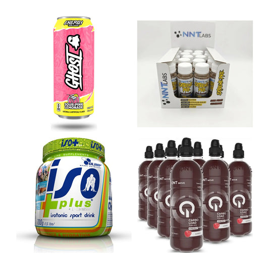 Zitrone Sorten-Großset: Ghost Energy + NNT Extreme + 2 weitere – alle enthaltenen Artikel
