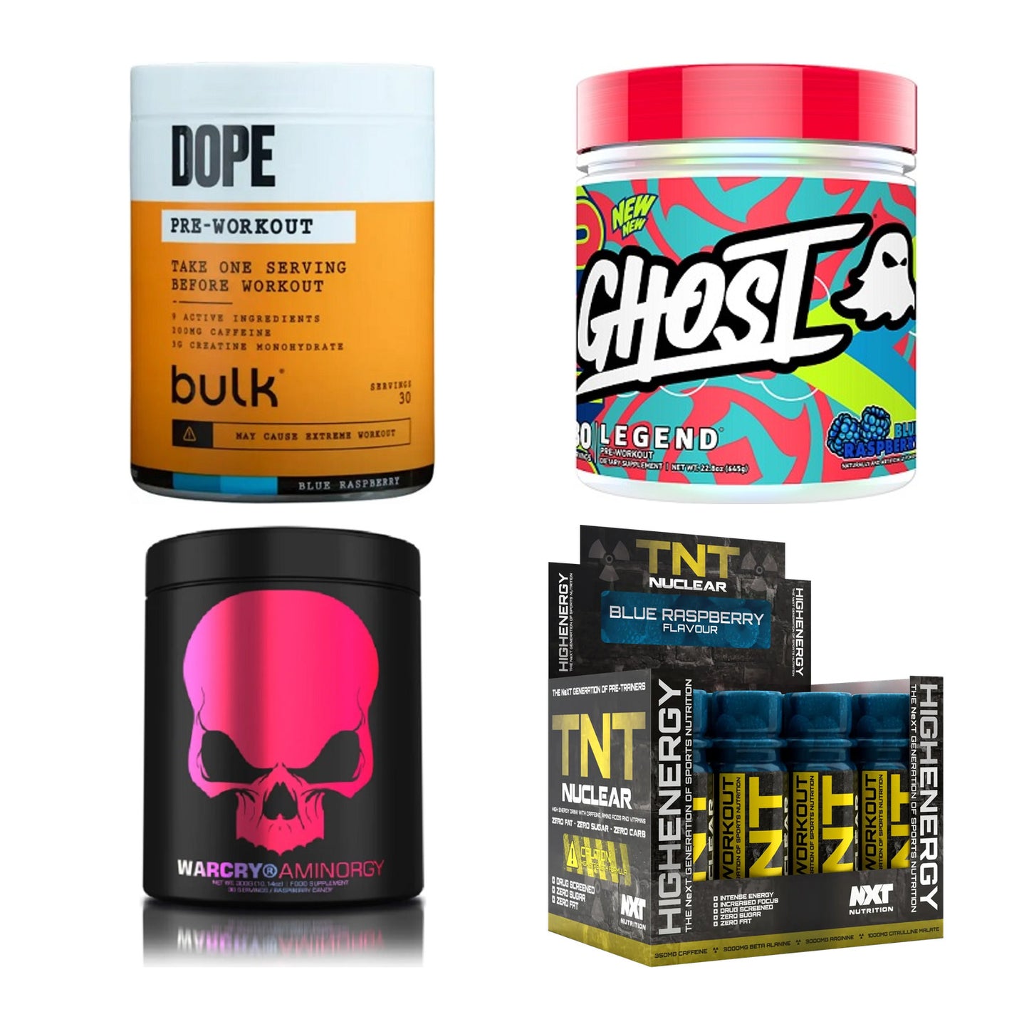 Himbeere Sorten-Großset: Bulk Dope + Ghost Legend V4 + 2 weitere – alle enthaltenen Artikel