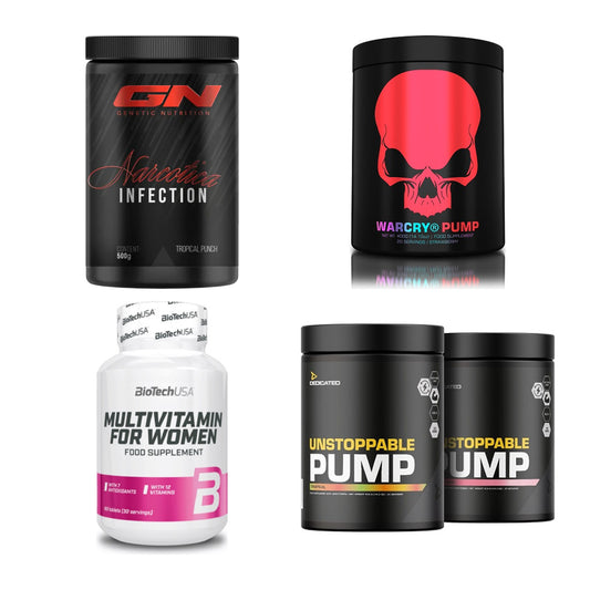 Fruchtmix Sorten-Großset: GN Narcotica + Genius Nutriti + 2 weitere – alle enthaltenen Artikel