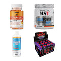 Orange Sorten-Großset: Weider Vitamin C + MST Aqua Power + 2 weitere – alle enthaltenen Artikel