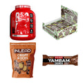 Schokolade Sorten-Großset: BAD ASS Whey + INLEAD Wafer + 2 weitere – alle enthaltenen Artikel