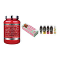 Schokolade Geschmacks-Trio: Scitec 100% + 3× INLEAD Tea + 1 weitere – alle enthaltenen Artikel