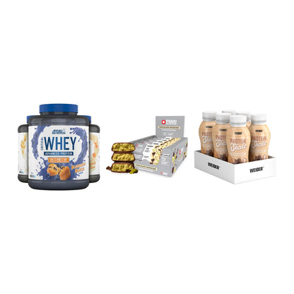 Schokolade Geschmacks-Trio: Applied + 3× MaxiNutrition + 1 weitere – alle enthaltenen Artikel