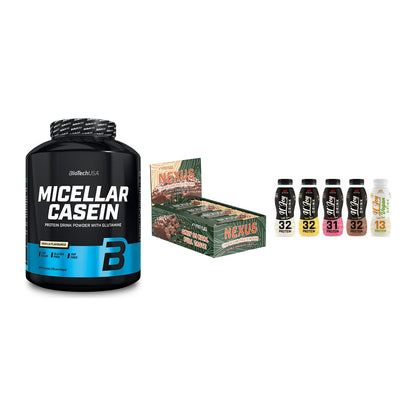 Schokolade Geschmacks-Trio: BioTech + 3× ProFuel + 2× XXL Nutritio – alle enthaltenen Artikel