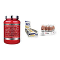 Schokolade Geschmacks-Trio: Scitec 100% + 3× Multipower + 1 weitere – alle enthaltenen Artikel