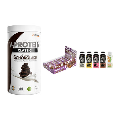 Schokolade Geschmacks-Trio: ProFuel VEGAN PROTEIN + 2 weitere – alle enthaltenen Artikel