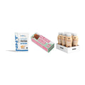 Schokolade Geschmacks-Trio: NNT Whey + 3× INLEAD Tea + 2× Weider PROTE – alle enthaltenen Artikel