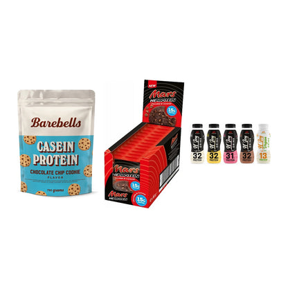 Schokolade Geschmacks-Trio: Barebells + 3× Mars High + 2× XXL Nutritio – alle enthaltenen Artikel