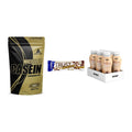 Schokolade Geschmacks-Trio: Peak Micellar + 3× USN TRUST + 1 weitere – alle enthaltenen Artikel