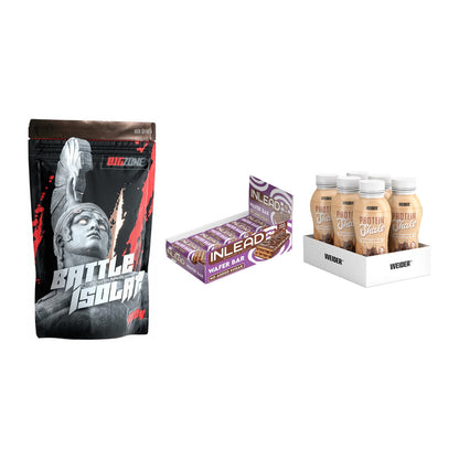 Schokolade Geschmacks-Trio: Big Zone + 3× INLEAD Wafer + 1 weitere – alle enthaltenen Artikel