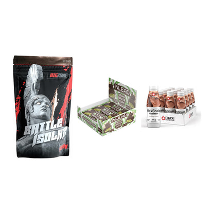 Schokolade Geschmacks-Trio: Big Zone + 3× INLEAD Wafer + 1 weitere – alle enthaltenen Artikel