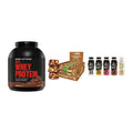 Schokolade Geschmacks-Trio: Body Attack + 3× MaxiNutrition + 1 weitere – alle enthaltenen Artikel