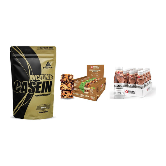 Schokolade Geschmacks-Trio: Peak Micellar Casein + 2 weitere – alle enthaltenen Artikel