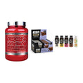 Schokolade Geschmacks-Trio: Scitec 100% + 3× ESN Designer + 1 weitere – alle enthaltenen Artikel