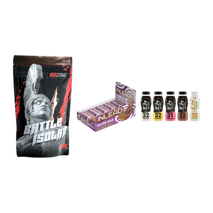 Schokolade Geschmacks-Trio: Big Zone + 3× INLEAD Wafer + 1 weitere – alle enthaltenen Artikel