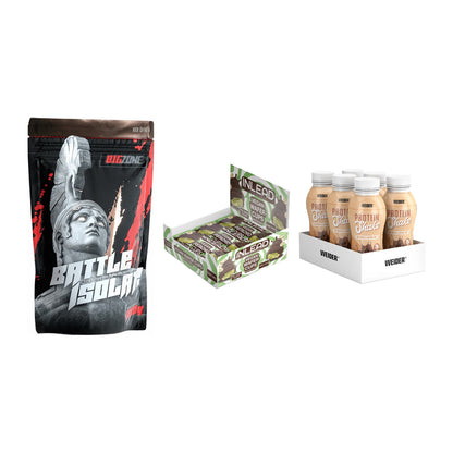Schokolade Geschmacks-Trio: Big Zone + 3× INLEAD Wafer + 1 weitere – alle enthaltenen Artikel