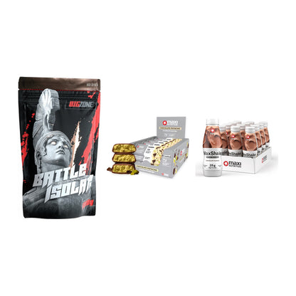 Schokolade Geschmacks-Trio: Big Zone + 3× MaxiNutrition + 1 weitere – alle enthaltenen Artikel