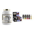 Schokolade Geschmacks-Trio: Kevin Levrone Gold Whey + 2 weitere – alle enthaltenen Artikel