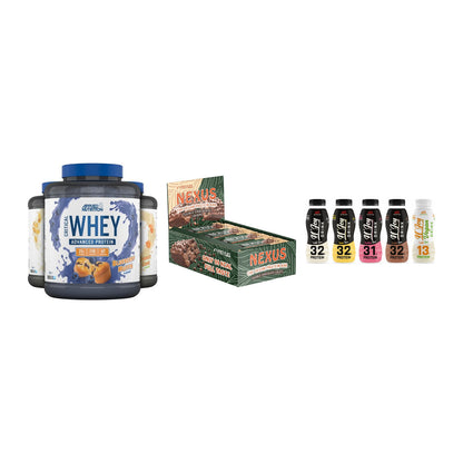 Schokolade Geschmacks-Trio: Applied + 3× ProFuel + 2× XXL Nutritio – alle enthaltenen Artikel