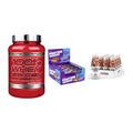 Schokolade Geschmacks-Trio: Scitec 100% + 3× Applied + 2× MaxiNutritio – alle enthaltenen Artikel