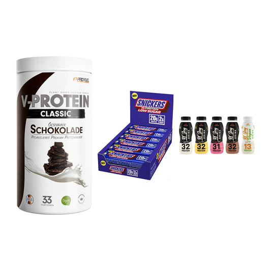 Schokolade Geschmacks-Trio: ProFuel VEGAN PROTEIN + 2 weitere – alle enthaltenen Artikel