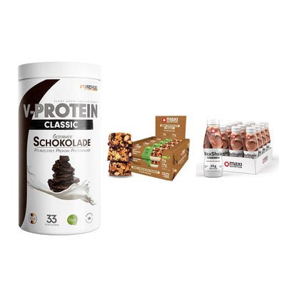 Schokolade Geschmacks-Trio: ProFuel VEGAN PROTEIN + 2 weitere – alle enthaltenen Artikel