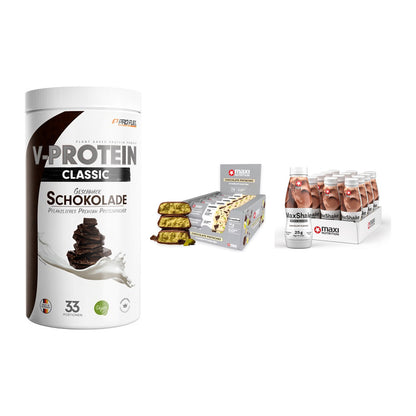 Schokolade Geschmacks-Trio: ProFuel VEGAN PROTEIN + 2 weitere – alle enthaltenen Artikel