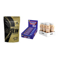 Schokolade Geschmacks-Trio: Peak Micellar Casein + 2 weitere – alle enthaltenen Artikel