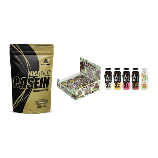 Schokolade Geschmacks-Trio: Peak Micellar Casein + 2 weitere – alle enthaltenen Artikel