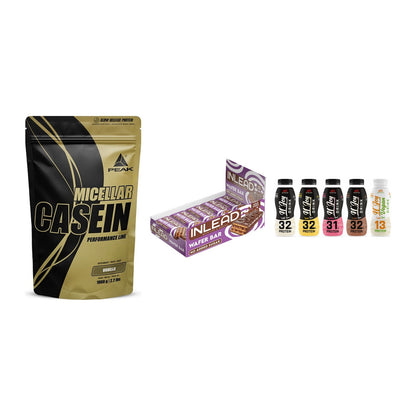 Schokolade Geschmacks-Trio: Peak Micellar Casein + 2 weitere – alle enthaltenen Artikel