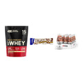 Schokolade Geschmacks-Trio: ON Whey Gold + 3× USN TRUST + 1 weitere – alle enthaltenen Artikel