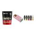 Schokolade Geschmacks-Trio: ON Whey Gold + 3× INLEAD Tea + 1 weitere – alle enthaltenen Artikel