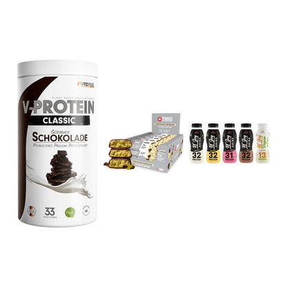 Schokolade Geschmacks-Trio: ProFuel VEGAN PROTEIN + 2 weitere – alle enthaltenen Artikel