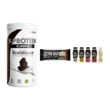 Schokolade Geschmacks-Trio: ProFuel VEGAN PROTEIN + 2 weitere – alle enthaltenen Artikel