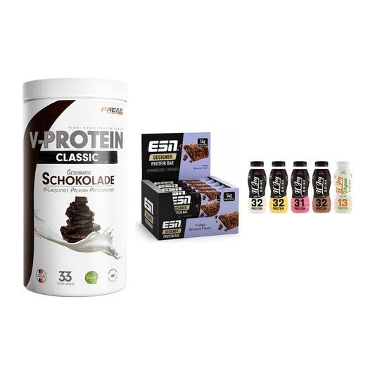 Schokolade Geschmacks-Trio: ProFuel VEGAN PROTEIN + 2 weitere – alle enthaltenen Artikel
